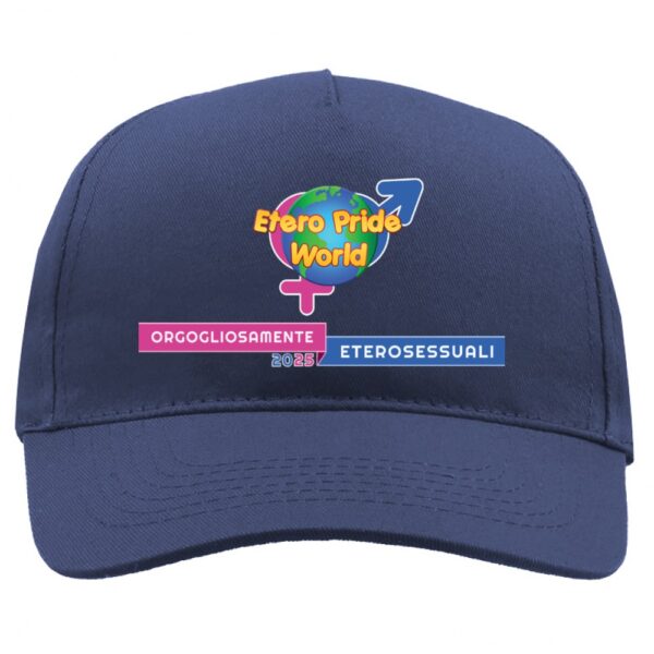 Cappellino con visiera UNISEX - Etero Pride